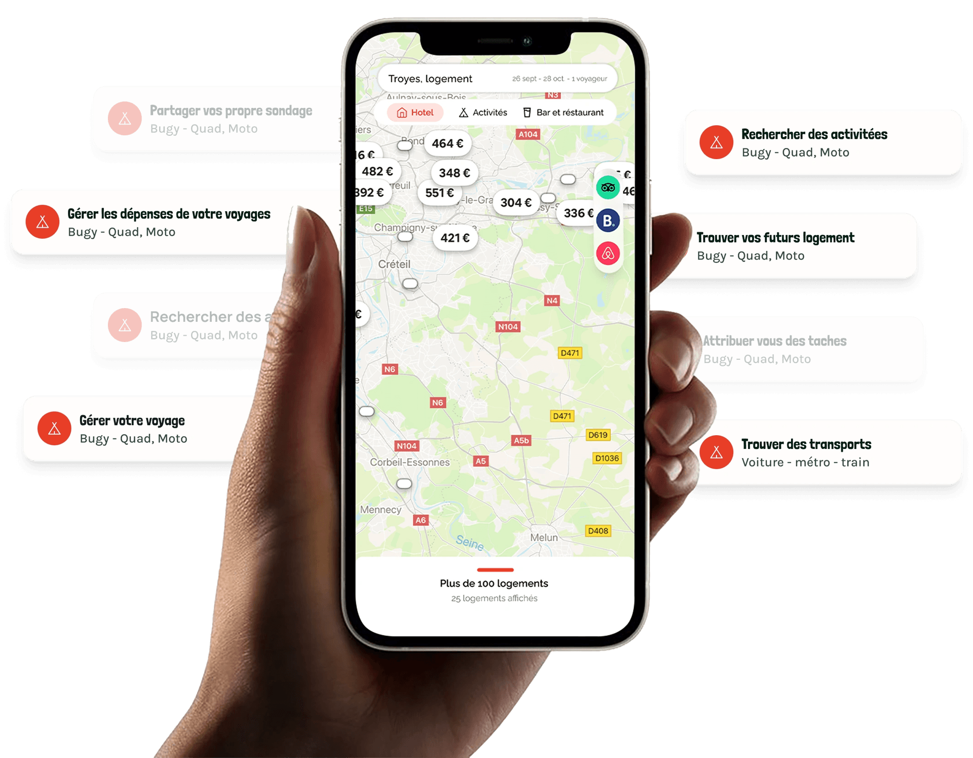 Un logiciel tout-en-un pensé
par et pour les voyageurs